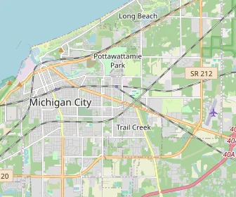 Area schools map